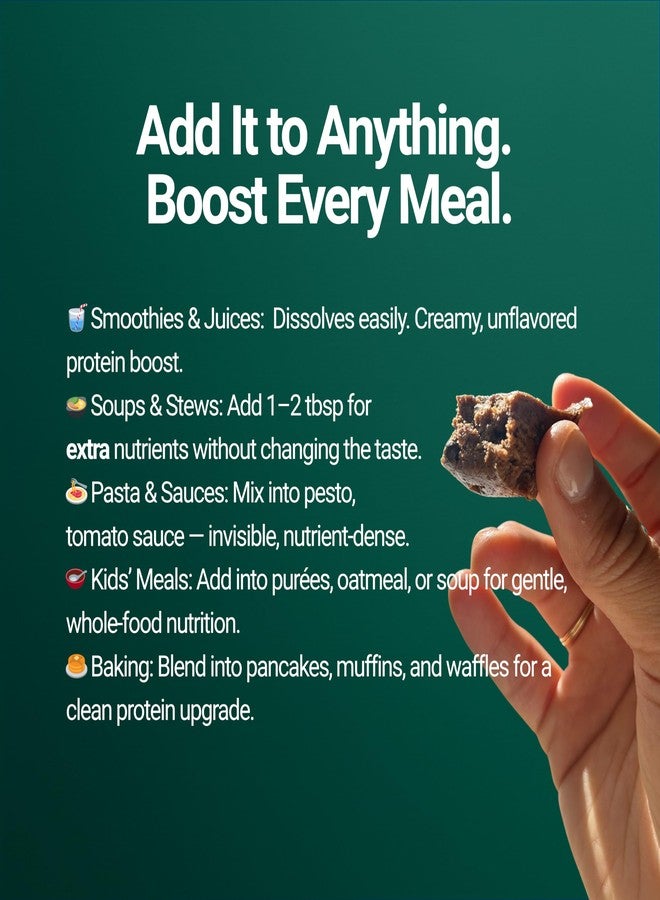 SEED Chocho Pure Plant-Based Protein Powder, Gluten Free, Dairy Free, Soy Free, Non-GMO, 17.6 oz - Image 5